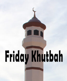 1st Friday prayer @ the new Masjid